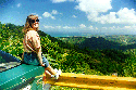 Scenic overlook in Puerto Rico